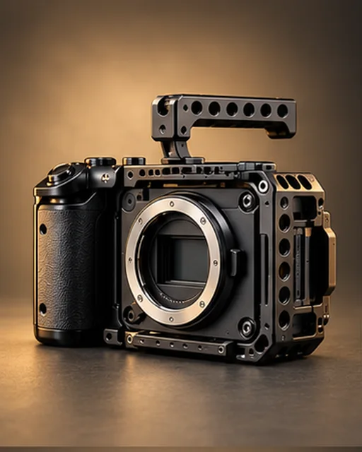 Foto produk simulasi Cinema Camera Body